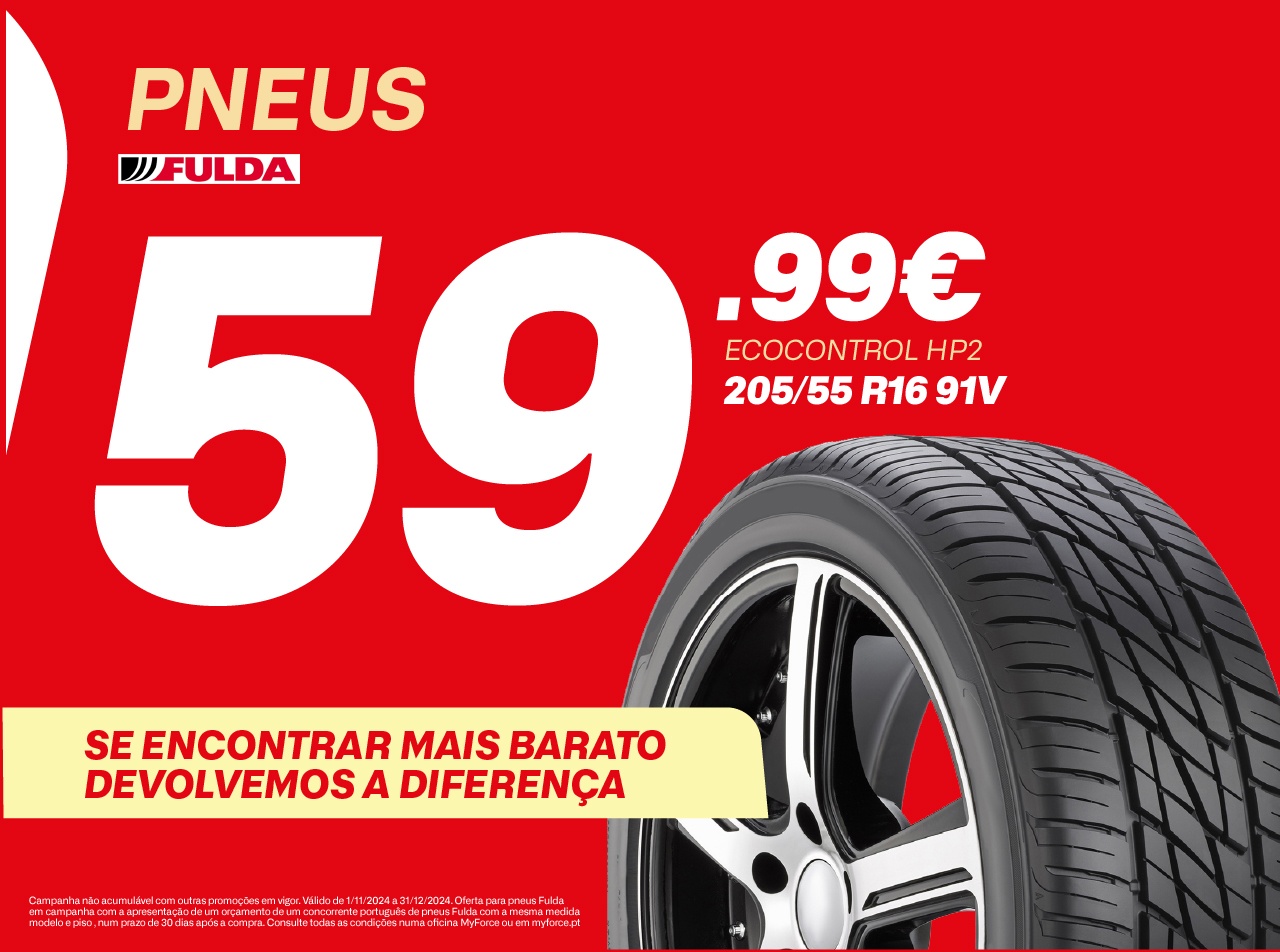 Pneu Fulda 205/55 R16 91V EcoControl HP2 por 59,99€ | MyForce